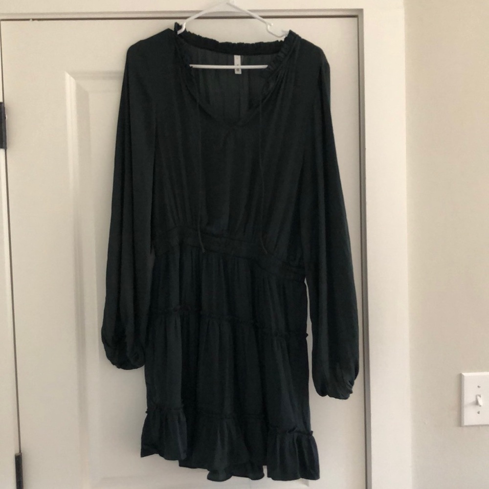 Flattering green dress